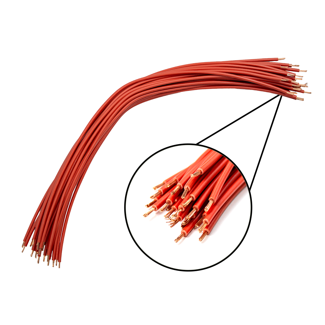 CABO FLEXIVEL PVC 0,75 X 250MM 750V VERMELHO